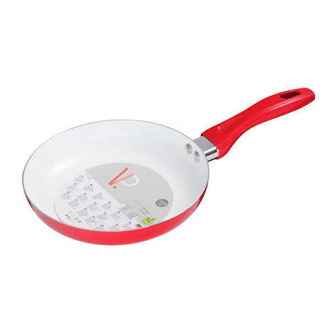 Very Pan 20cm Aluminium Ceramic Coating Fry Pan - Red Buy Online in Zimbabwe thedailysale.shop