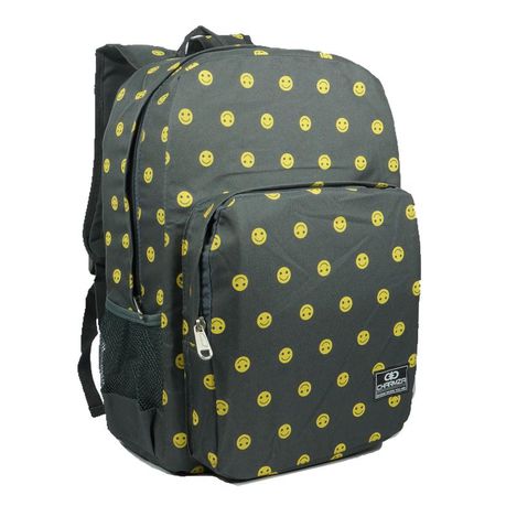 Emoji School Bag 20 Liter - Grey