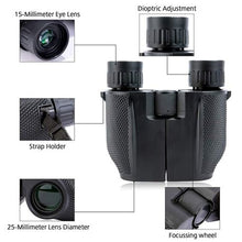 Load image into Gallery viewer, Killerdeals 10x25 Zoom Compact Binoculars
