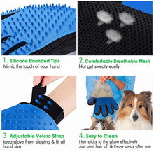 Load image into Gallery viewer, Soul Matters Pet Grooming Deshedding Hair Remover Brush Glove For Dog And Cat - 1 Pair
