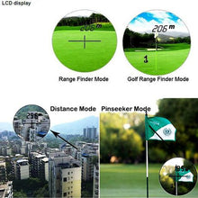 Load image into Gallery viewer, Golf Laser Ranging Telescope Rangefinder - White
