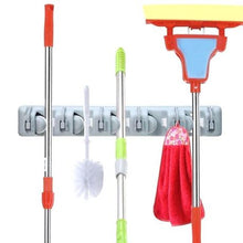 Load image into Gallery viewer, Wall Mounted Mop/Broom Holder
