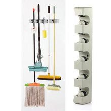 Load image into Gallery viewer, Wall Mounted Mop/Broom Holder
