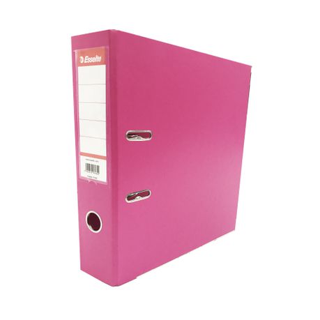 Esselte 70mm Polypropolene Lever Arch File - Pink Buy Online in Zimbabwe thedailysale.shop