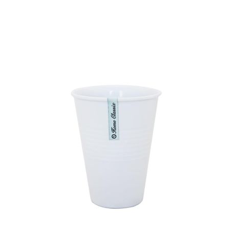 Home Classix Melamine HD Tumbler 350ml/95 x 120mm White Buy Online in Zimbabwe thedailysale.shop