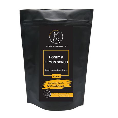 MS Body Honey & Lemon Sugar Moisturizing Exfoliating Scrub - 250ml Buy Online in Zimbabwe thedailysale.shop