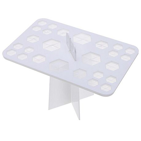 Make-Up Brush Drying Stand - White