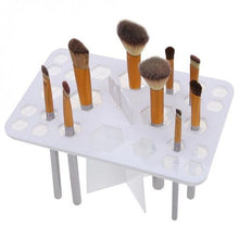 Load image into Gallery viewer, Make-Up Brush Drying Stand - White
