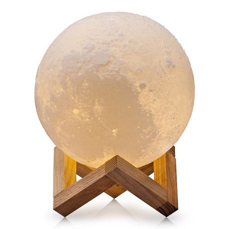 3D Moon Light - Warm White Buy Online in Zimbabwe thedailysale.shop