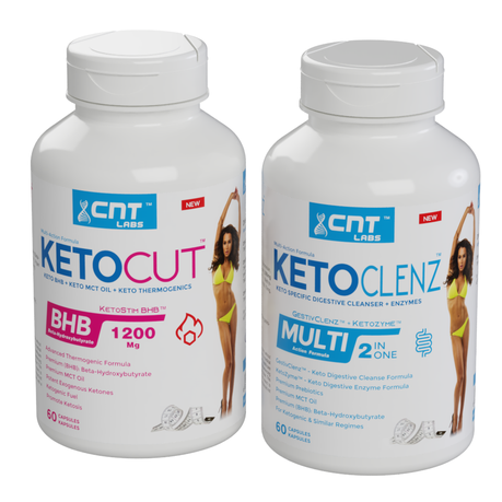 Keto Cut 60's + Keto Clenz 60's Value Pack CNT LABS Buy Online in Zimbabwe thedailysale.shop