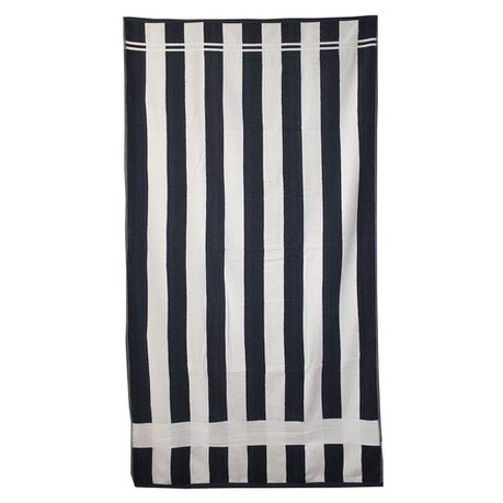 Signature Cabana Beach Towel 90x180cms 700gms 405GSM Navy Buy Online in Zimbabwe thedailysale.shop