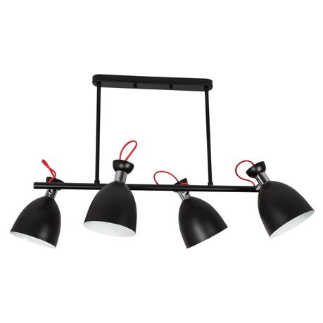 Black Iron and Polished Chrome Ceiling Fitting Buy Online in Zimbabwe thedailysale.shop