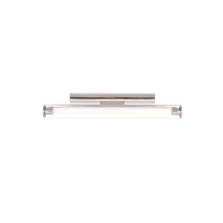 2 Foot Polished Chrome Fluorescent Fitting with Clear Glass Cover Buy Online in Zimbabwe thedailysale.shop