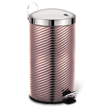 Berlinger Haus 7 Litre Stainless Steel Premium Pedal Bin - i-Rose Edition Buy Online in Zimbabwe thedailysale.shop