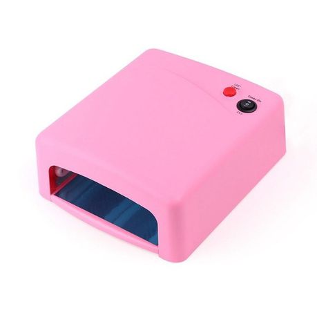 Nail Dryer 36W UV Lamp - Pink Buy Online in Zimbabwe thedailysale.shop