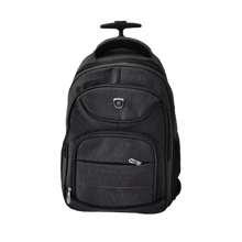 Load image into Gallery viewer, Nexco Aluminium Handle Trolley Backpack 17 Laptop Bag - Dark Grey
