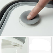 Load image into Gallery viewer, Foldable Cutting Board, Washing Bowl &amp; Draining Basket
