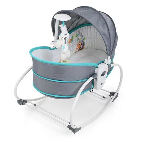 5 in 1 rocker bassinet - Blue