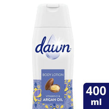 Load image into Gallery viewer, Dawn Vitamin E &amp; Argan Oil Repairing Body Lotion 400ml
