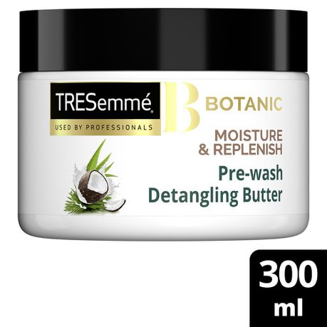 TRESemmé Botanic Pre-wash Detangling Butter Hair Treatment 300ml Buy Online in Zimbabwe thedailysale.shop