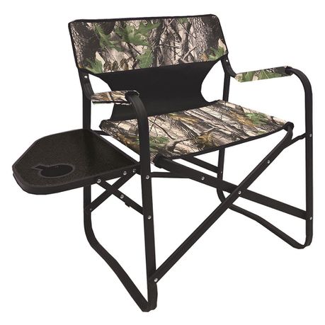 Afritrail Directors Chair -Camo + Side table Buy Online in Zimbabwe thedailysale.shop