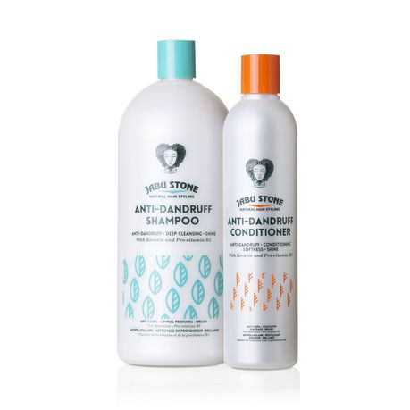 Jabu Stone Anti-Dandruff Shampoo and Conditioner Buy Online in Zimbabwe thedailysale.shop