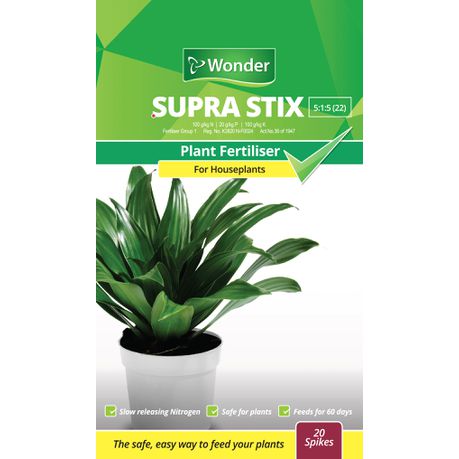 Efekto - Supra Stix 5:1:5 (22) Houseplant - 20g Buy Online in Zimbabwe thedailysale.shop