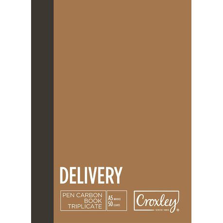 Croxley JD66PR A5 Delivery Pen Carbon Book Triplicate Buy Online in Zimbabwe thedailysale.shop