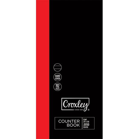 CROXLEY JD150 2-Quire 192 Page Ruled Feint & Margin 297x138mm Pack of 5