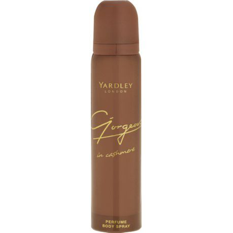 Yardley Gorgeous in Cashmere Body Spray - 90ml Buy Online in Zimbabwe thedailysale.shop