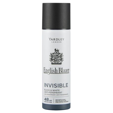 Yardley English Blazer Invisible Anti Perspirant - 125ml Buy Online in Zimbabwe thedailysale.shop