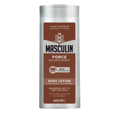 Lentheric Masculin Force Body Lotion - 400ml Buy Online in Zimbabwe thedailysale.shop