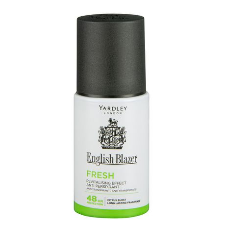 Yardley English Blazer Fresh Roll On - 50ml Buy Online in Zimbabwe thedailysale.shop