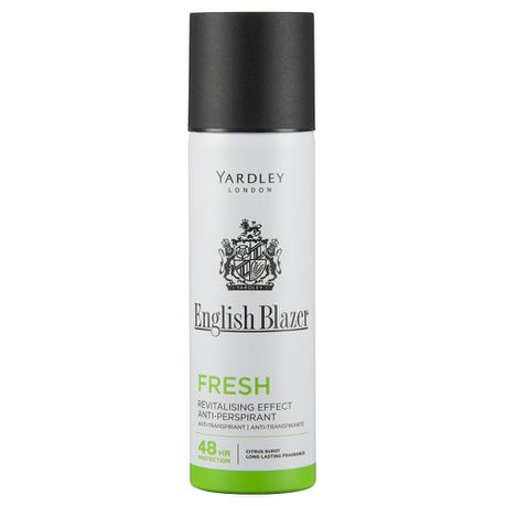 Yardley English Blazer Fresh Anti Perspirant - 125ml Buy Online in Zimbabwe thedailysale.shop