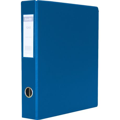 Bantex A4 4 D-Ring PVC 30mm Ringbinder - Blue