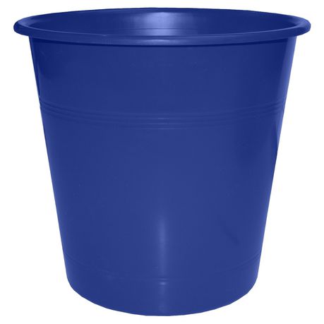 Bantex Waste Paper Bin 10 Litre Round - Blue