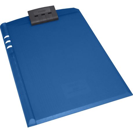 Bantex A4 Plastic Clipboard - Blue