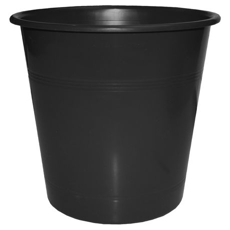 Bantex Waste Paper Bin 10 Litre Round - Black