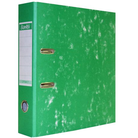 Bantex Optima 7 Board Lever Arch File A4 70mm - Green