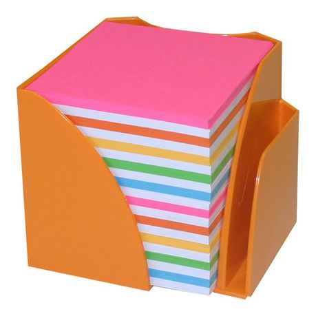 Bantex Optima Memo Cube - Orange