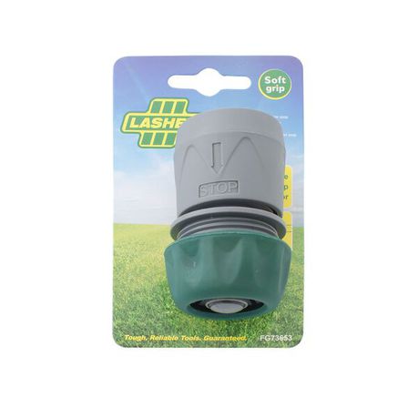 Lasher - Hose Fitting Connect With Stop - 19mm Buy Online in Zimbabwe thedailysale.shop