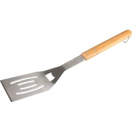 Gourmand - Stainless Steel Bamboo Braai Turner With Bottle Opener Buy Online in Zimbabwe thedailysale.shop