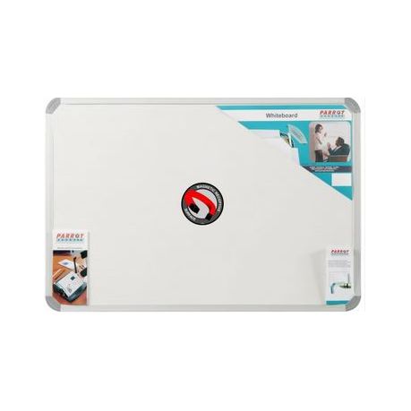 Parrot Whiteboard Magnetic - White 1800 x 1200mm Buy Online in Zimbabwe thedailysale.shop