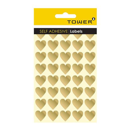 Tower Hearts - Gold Buy Online in Zimbabwe thedailysale.shop