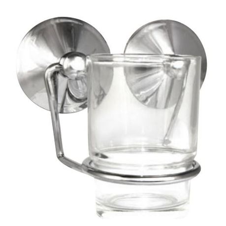 Wildberry - Iron and Glass Tumbler Holder - Chrome Buy Online in Zimbabwe thedailysale.shop