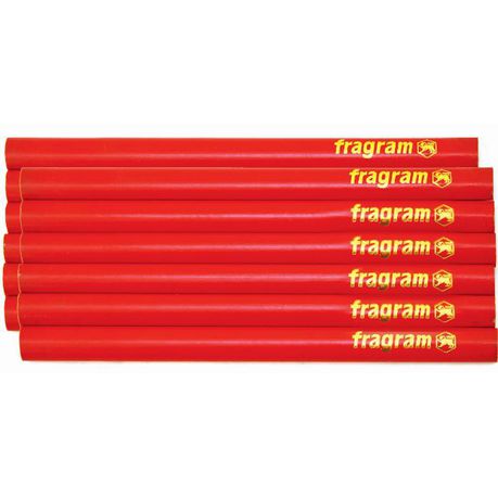 Fragram - Carpenters Pencil - 12 Piece