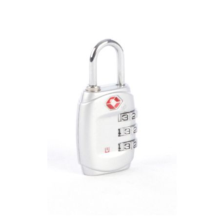 Cellini 3 Dial TSA Lock - Silver