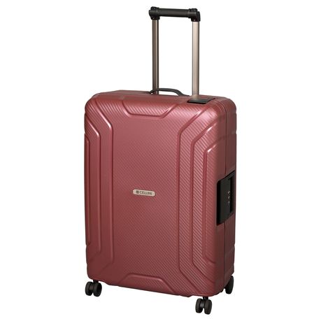 Cellini Safetech 540mm Multi-lock 4 Wheel Trolley with TSA Lock - Sangria