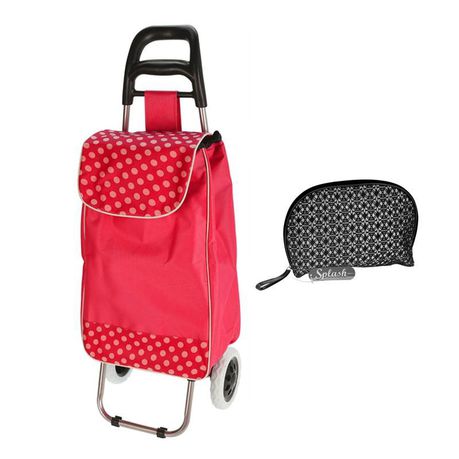 Eco Shopping Cart with Toiletry Bag - Black Buy Online in Zimbabwe thedailysale.shop