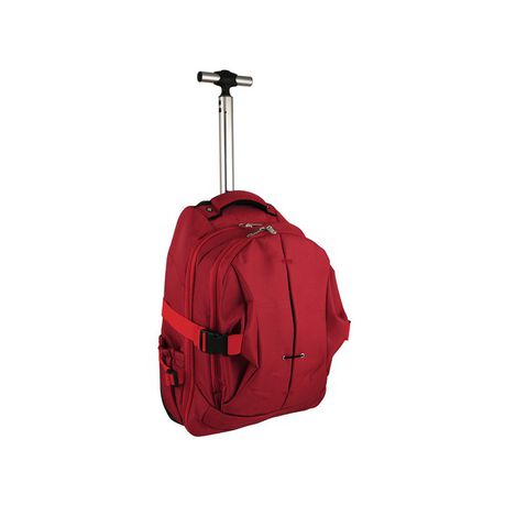 Marco Trolley Laptop Backpack - Red